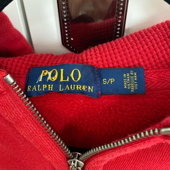 Polo Ralph Lauren zip up hoodie size small - Picture 2 of 3